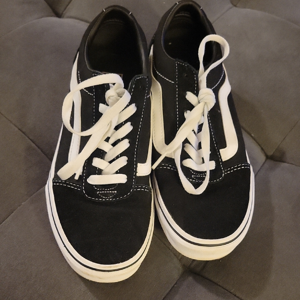 Vans Black and White Women's Sneakers